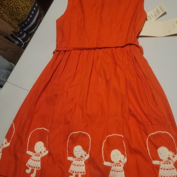 Girls cotton sleeveless dress - Picture 2 of 3